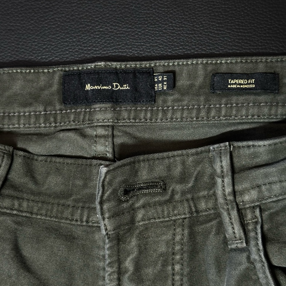 Massimo Dutti Tapered Fit Pants